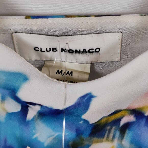 Club Monaco Women's Medium Kora White Floral Cami Top NWT - Picture 7 of 8